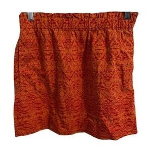 Joe Fresh Orange Mini Skirt. Size Small.